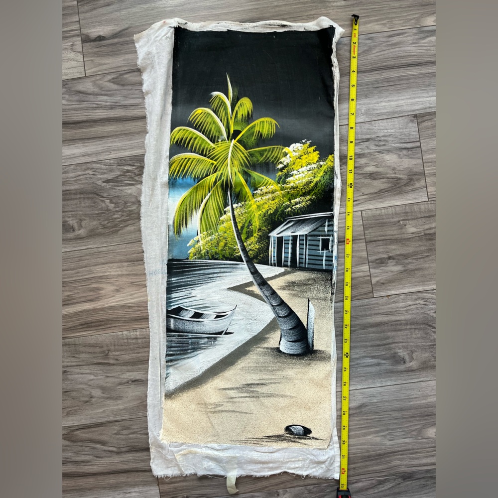 Beach Palm Tree Art Decor - Picture 3 of 4